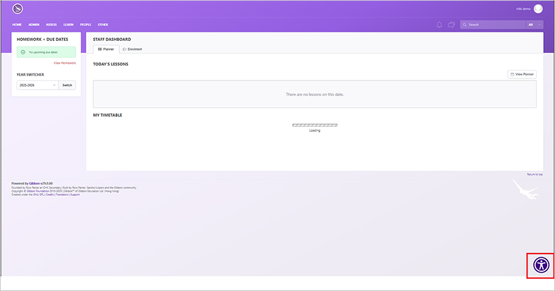 gibbon wcag web accessibility