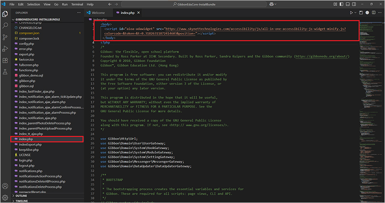 gibbon website accessibility remediation