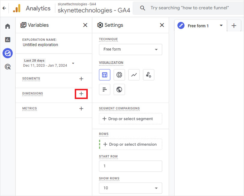All in One Accessibility Dashboard GA4