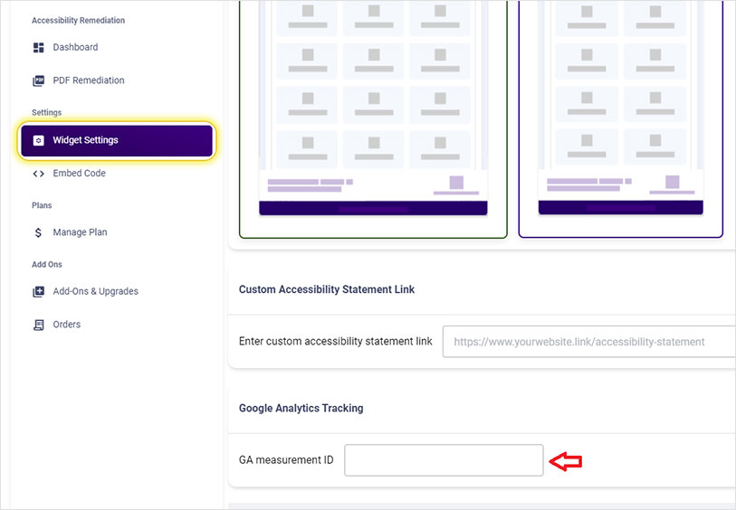 All in One Accessibility GA4
