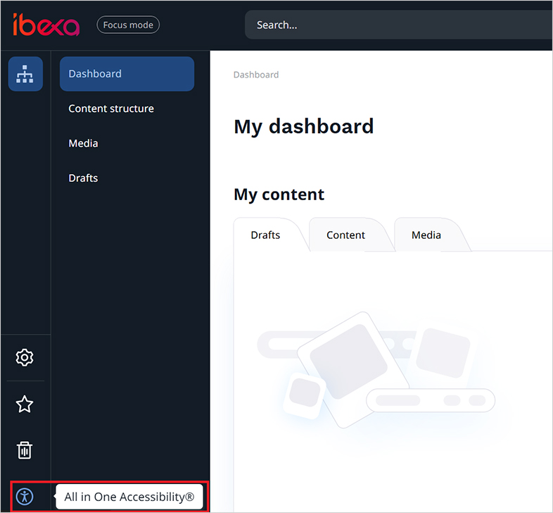 ibexa accessible website design