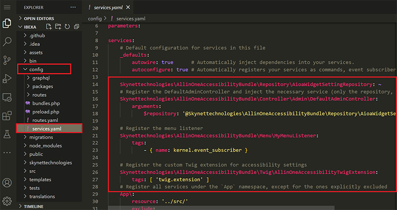 ibexa ada website accessibility