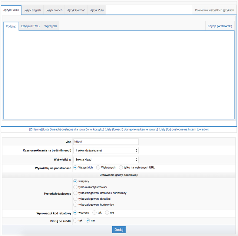 idosell wcag web accessibility