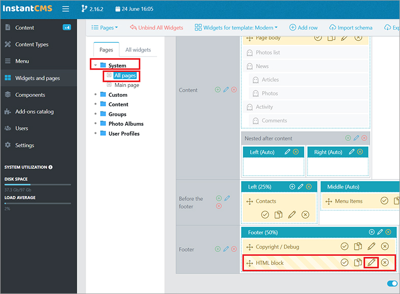 instantcms wcag web accessibility