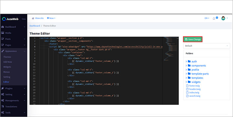 juzaweb all in one accessibility