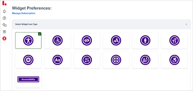accessible lavalite accessible website design