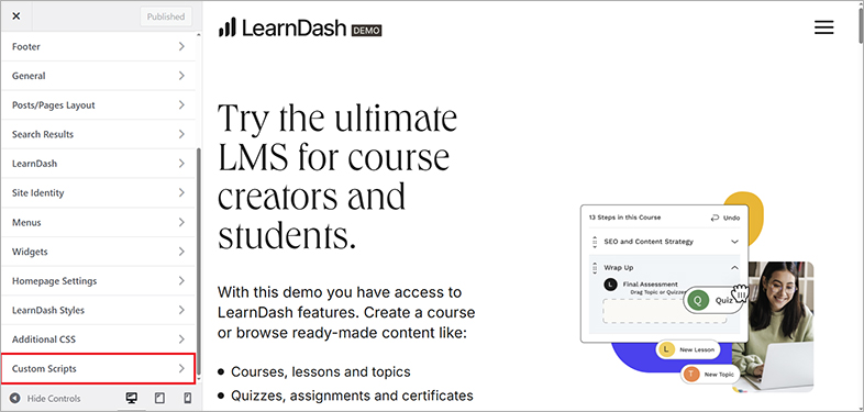 learndash wcag web accessibility