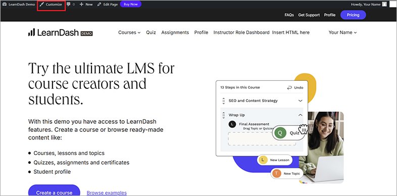 learndash website accessibility remediation