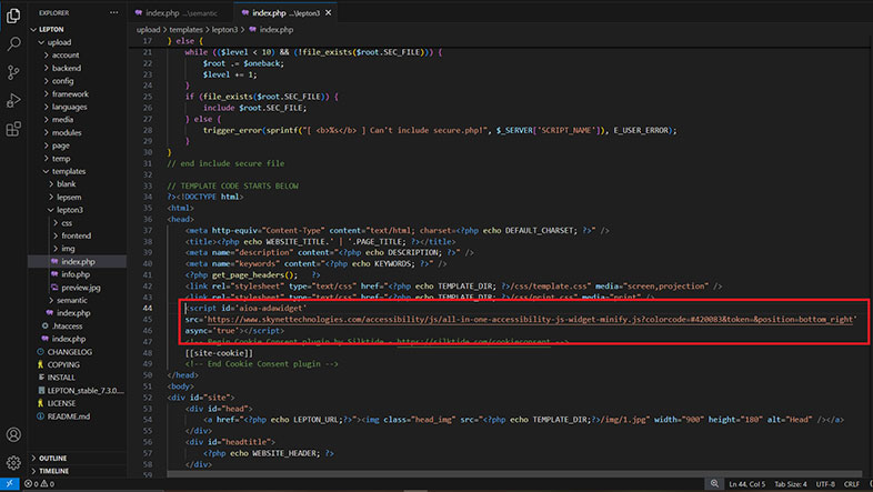 lepton wcag web accessibility