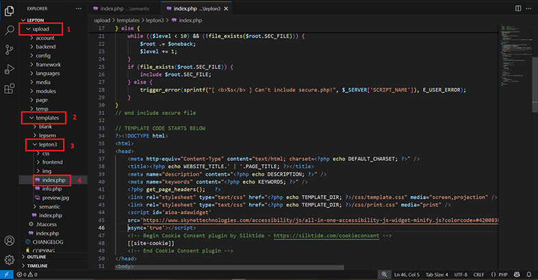 lepton website accessibility remediation