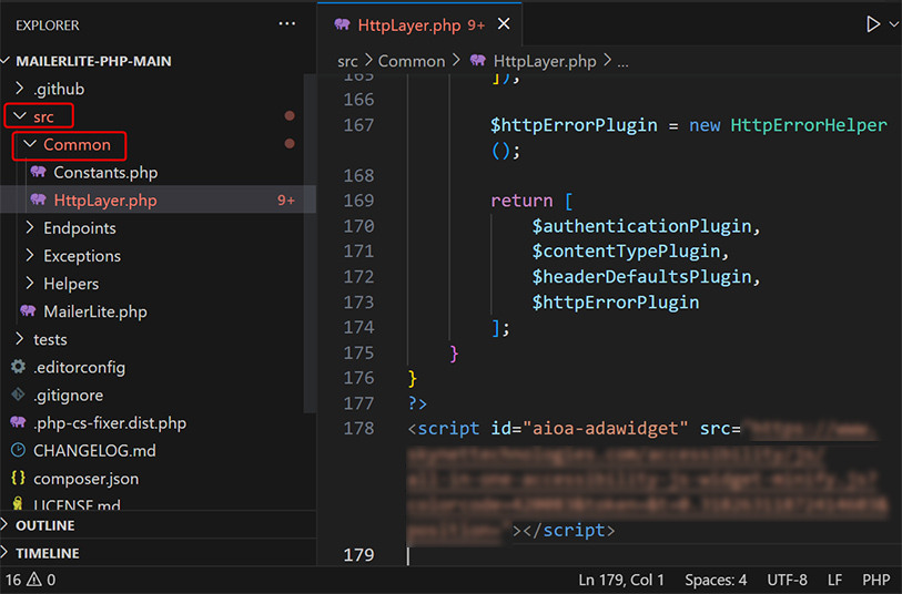 mailerlite website accessibility remediation