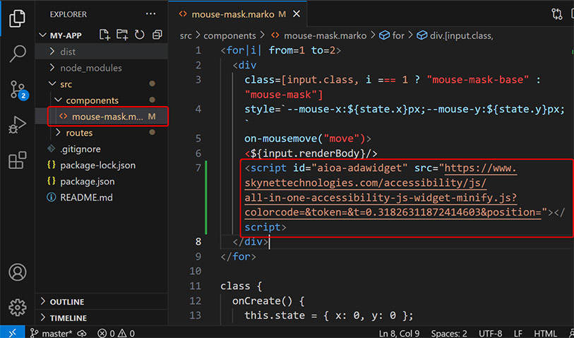 marko wcag web accessibility