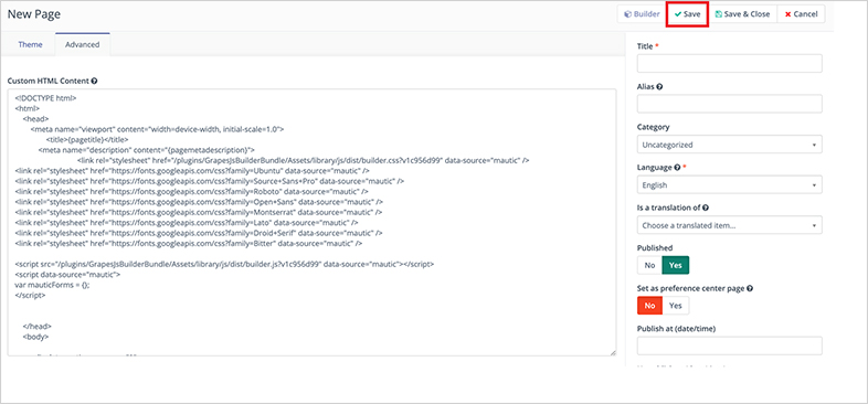 mautic wcag web accessibility