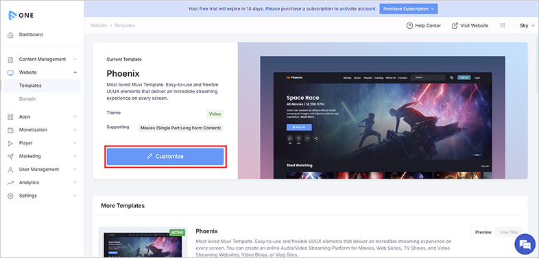 muvione-cms wcag web accessibility