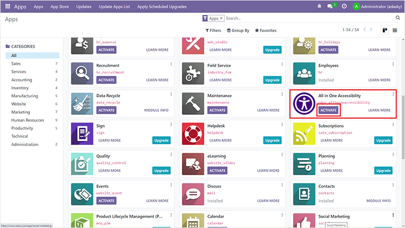 ada wcag accessibility integration