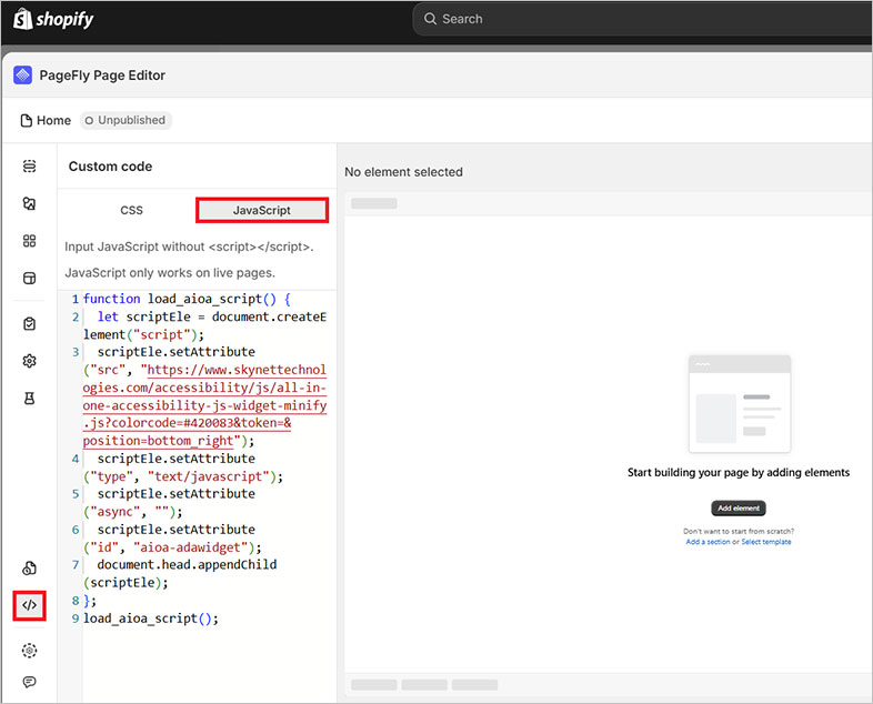 pagefly ada website accessibility