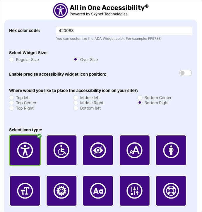 payload wcag web accessibility