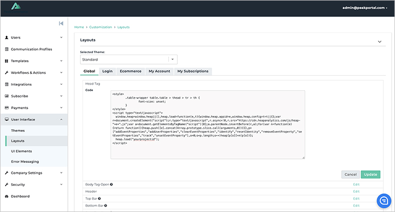 peakcommerce website accessibility remediation