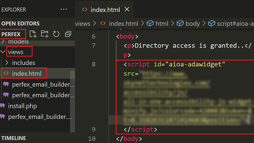 perfex website accessibility remediation