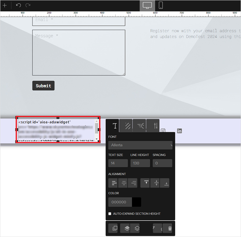 pixel ada website accessibility