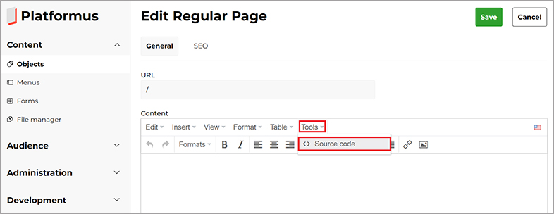 platformus wcag web accessibility