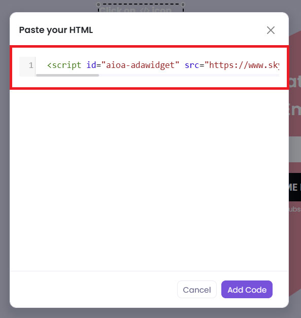 poptin accessible website design