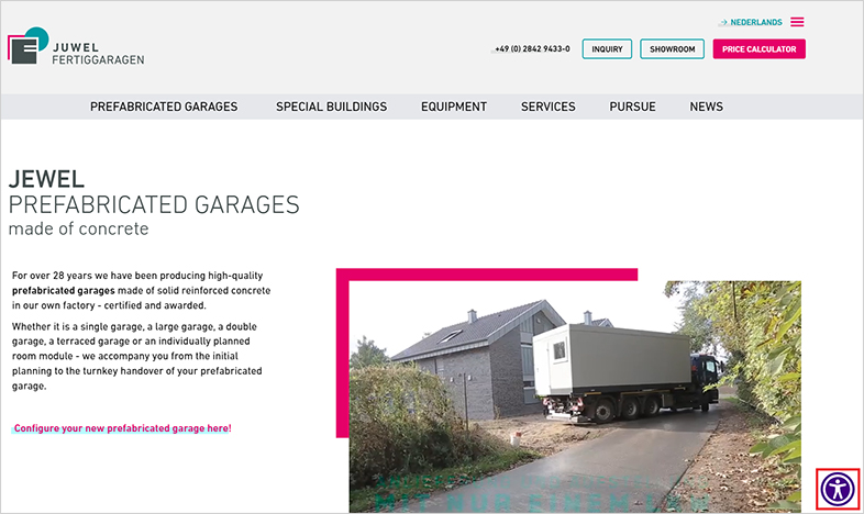redaxo ada website accessibility