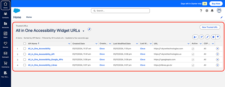 salesforce-experience-builder ada web accessibility