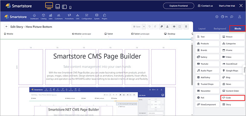 smartstore website accessibility remediation