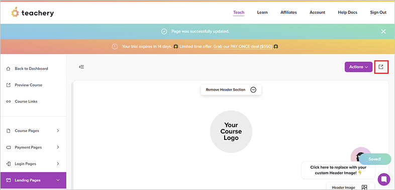 teachery accessible website design