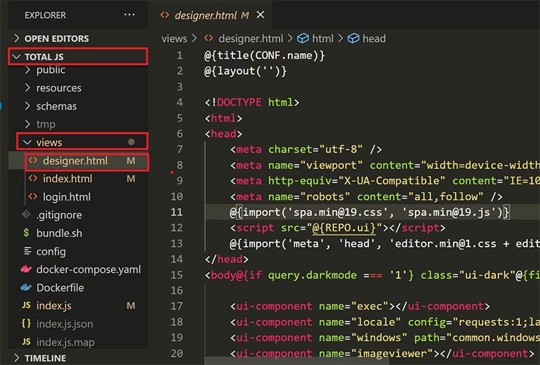 total-js wcag web accessibility