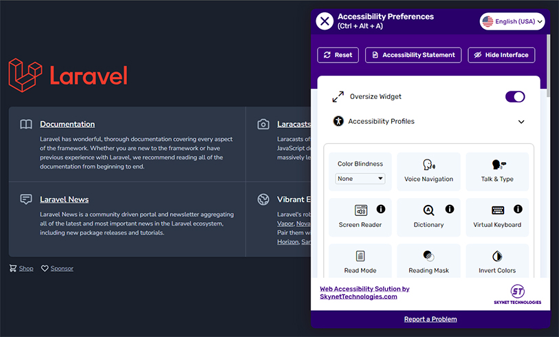 twillcms all in one accessibility