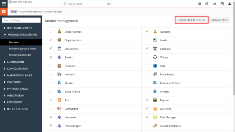 vtiger website accessibility remediation
