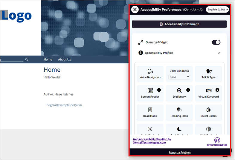 wbcecms all in one accessibility