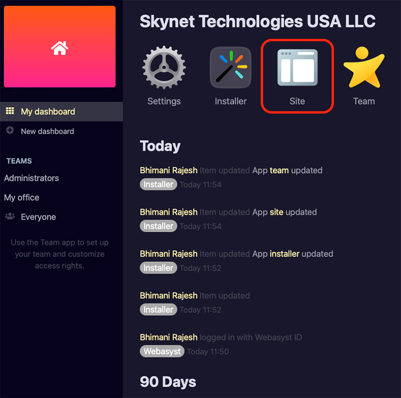 webasyst website accessibility remediation