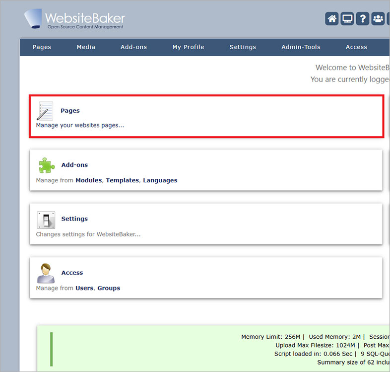 websitebaker website accessibility remediation