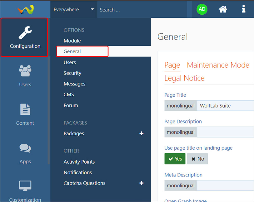 woltlab wcag web accessibility