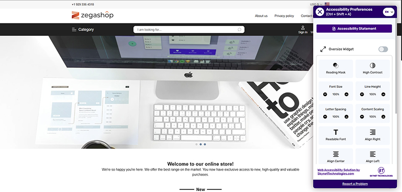 zegashop ada web accessibility