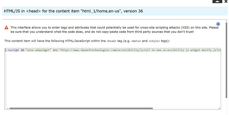 zenario accessible website design