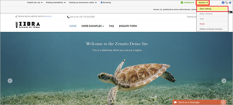 zenario website accessibility remediation