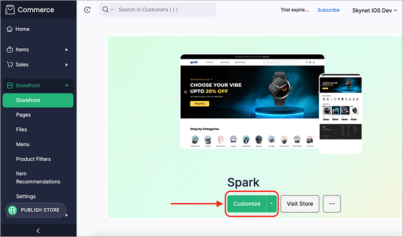 zohocommerce all in one accessibility