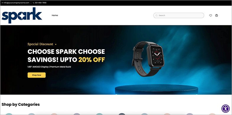 zohocommerce ada web accessibility