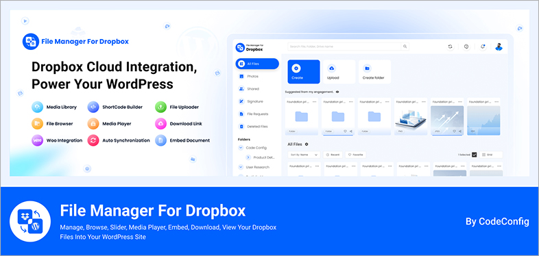 File Manager for Dropbox