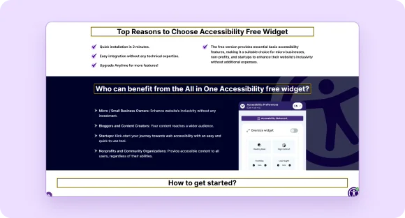 visual representation of the highlight title feature