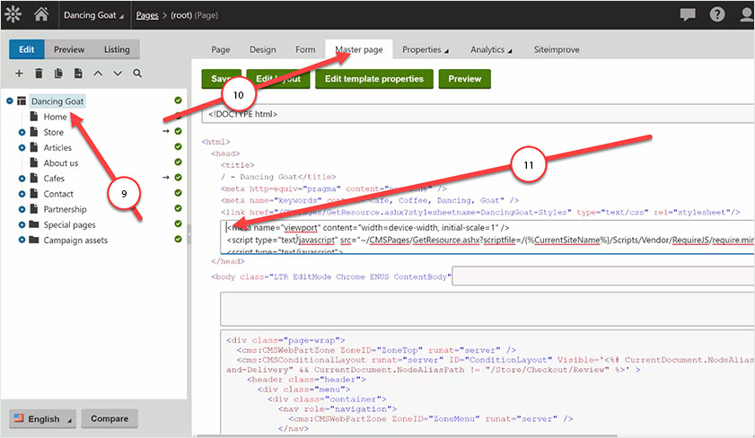 kentico website accessibility remediation
