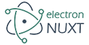 electron nuxt theme logo