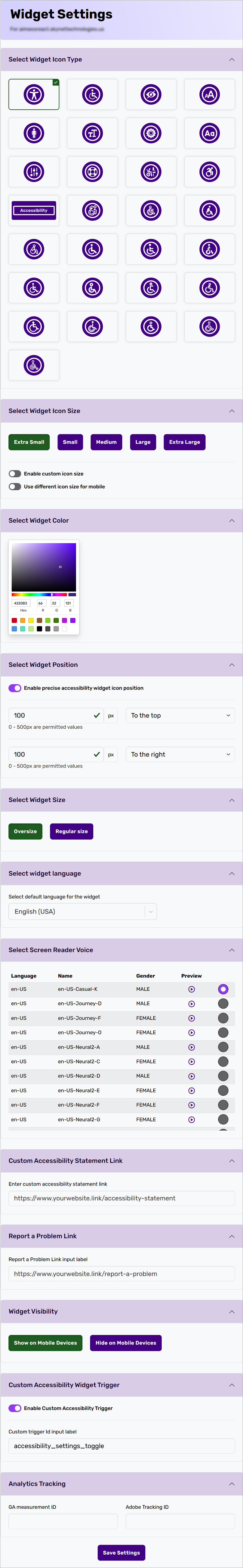 website ada accessibility improvements