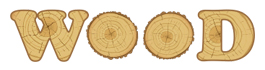 wood theme logo