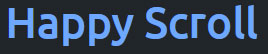 happyscroll theme logo