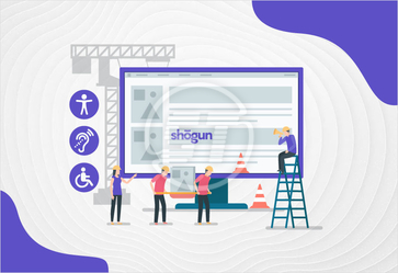 Shogun web accessibility integration